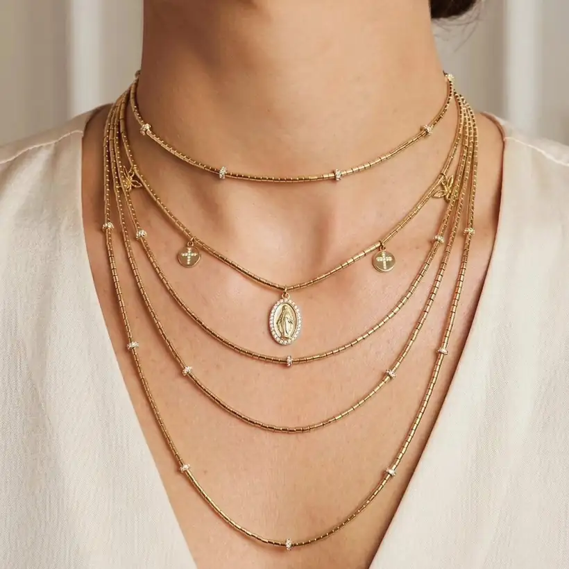 Colar Ouro Dourado